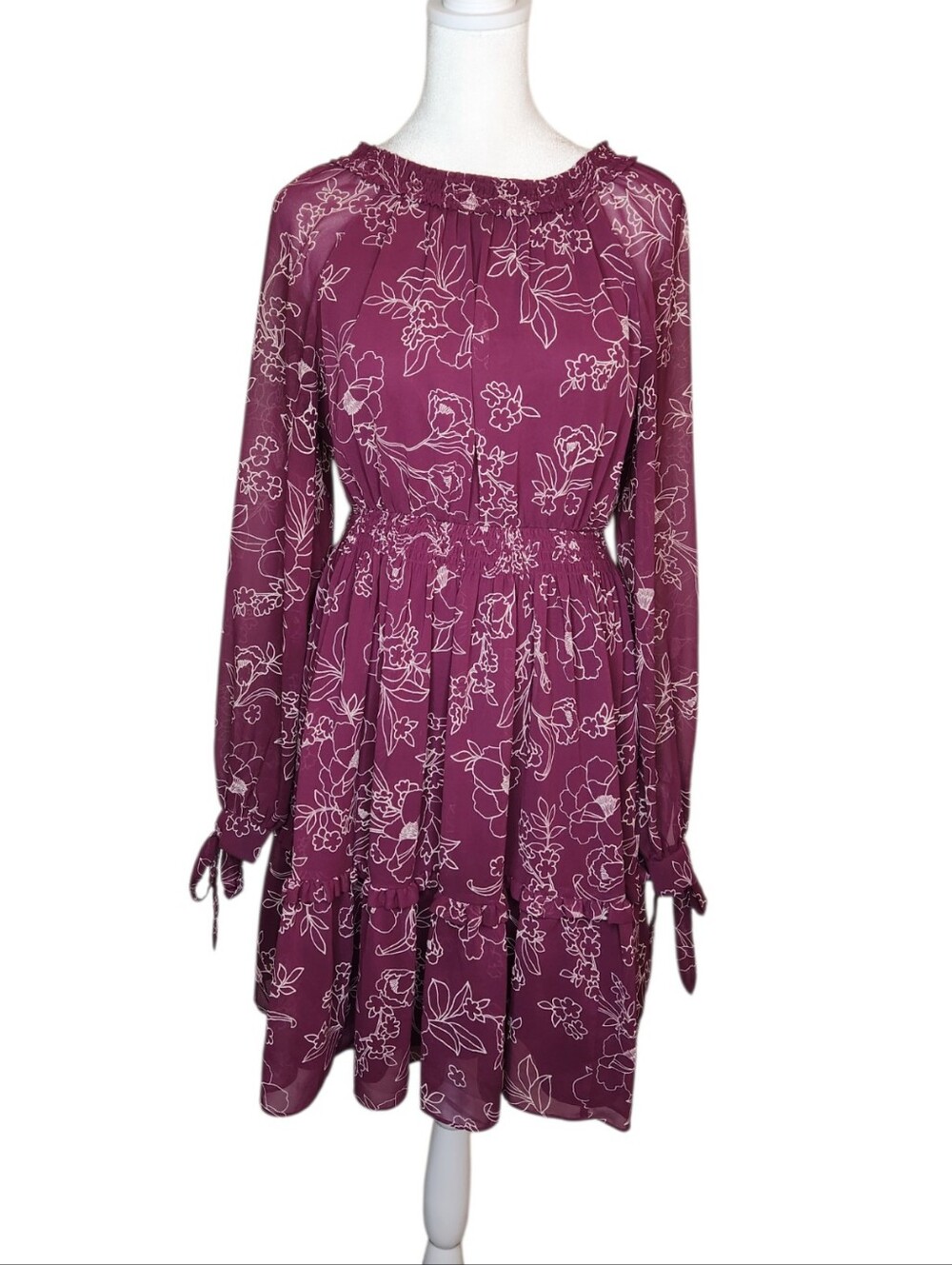 Gal Meets Glam Primrose Dress Purple Size 0